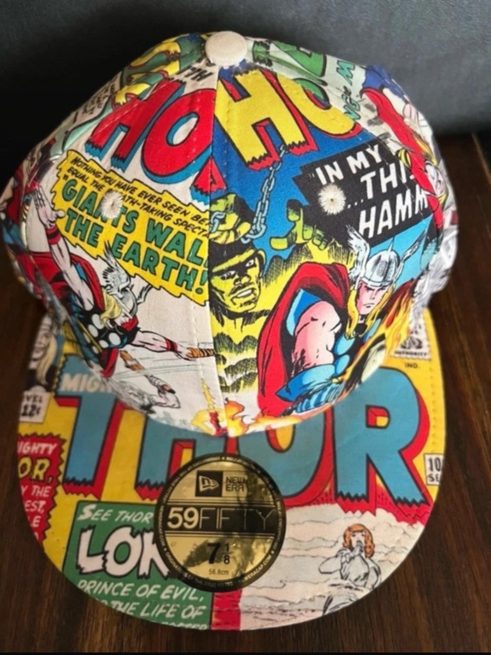 New Era Multicolor Fantastic Four Comic Print Cap